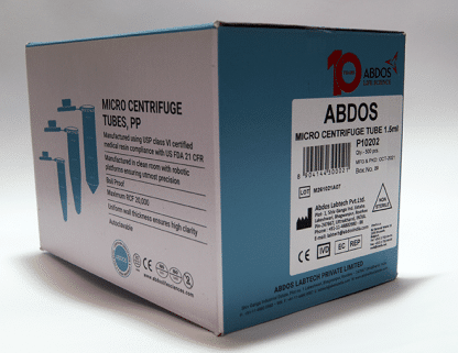 TUBOS EPPENDORF CAPACIDAD 1.5 mL. (Libres de Pirógenos, DNasas, RNasas)