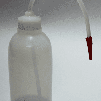 FRASCO LAVADOR EN PLÁSTICO CAP. 250 mL.