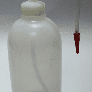 FRASCO LAVADOR EN PLÁSTICO CAP. 500 mL.