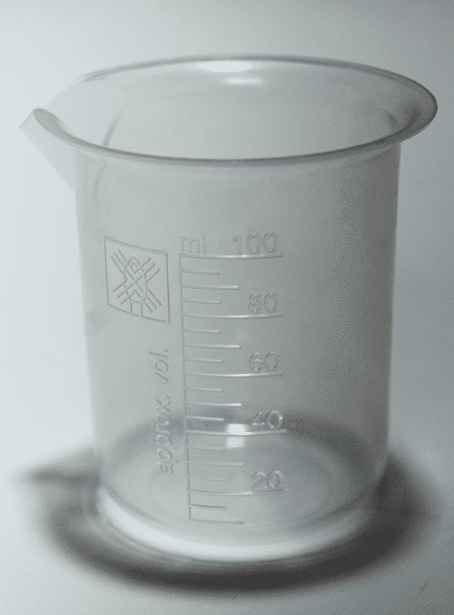 VASO DE PRECIPITADO PLÁSTICO CAP. 100 mL.