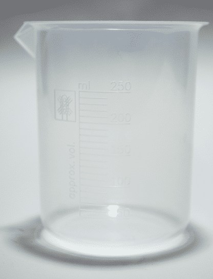 VASO DE PRECIPITADO PLÁSTICO CAP. 250 mL.