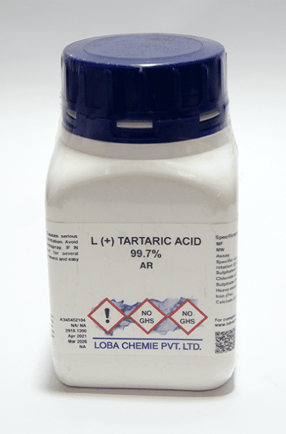 ÁCIDO L(+) TARTARICO