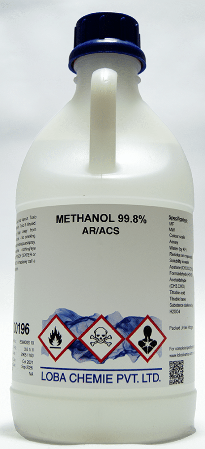 ALCOHOL METILICO (METANOL) 99.8% ACS ---