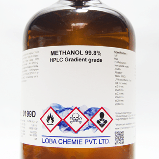 ALCOHOL METILICO (METANOL) 99.8% HPLC ---