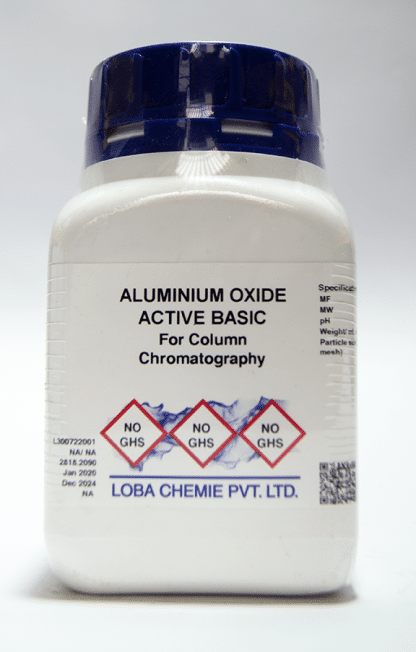 ALUMINIO OXIDO BASICO PARA CROMATOGRAFIA EN COLUMNA