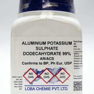 ALUMINIO Y POTASIO SULFATO 12-HIDRATO ACS
