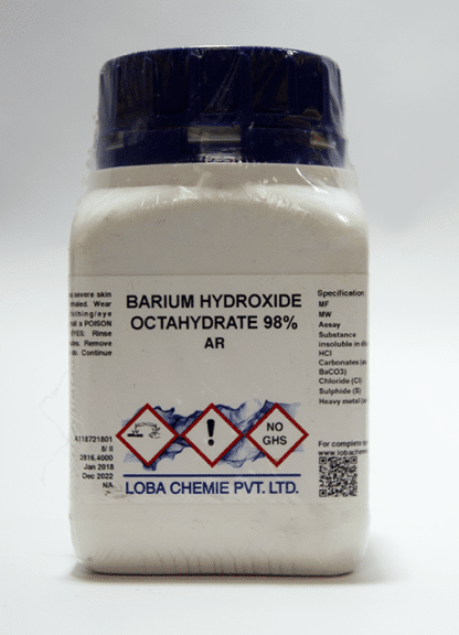 BARIO HIDROXIDO 8-HIDRATO AR