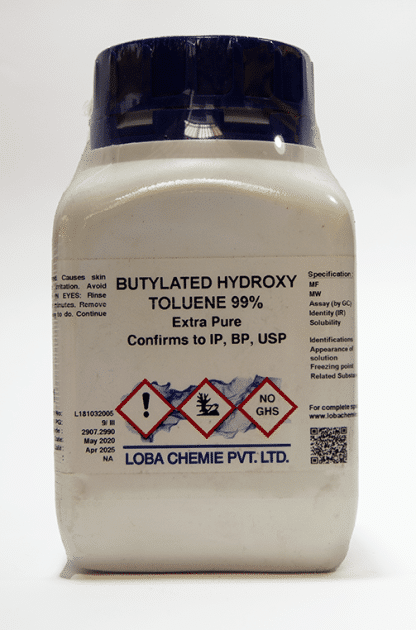 BUTIL HIDROXITOLUENO 99%