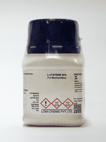 L- CISTEINA PARA BIOQUIMICA