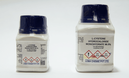 L- CISTEINA CLORHIDRATO MONOHIDRATO PARA BIOQUIMICA