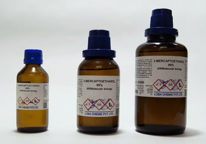 MERCAPTOETANOL AR/BIOLOGIA MOLECULAR
