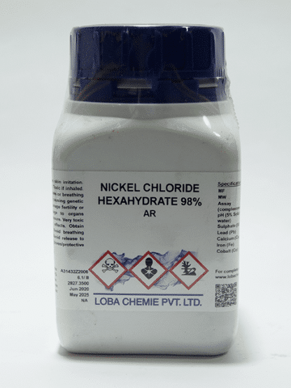 NIQUEL II CLORURO 6-HIDRATO AR