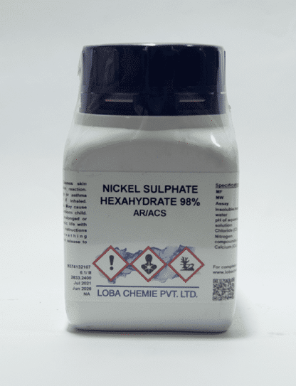 NIQUEL II SULFATO 6-HIDRATO ACS