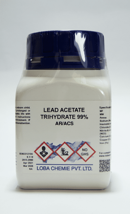 PLOMO (II) ACETATO 3-HIDRATO ACS