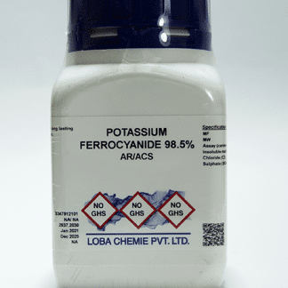 POTASIO FERROCIANURO (HEXACIANOFERRATO II) TRIHIDRATO ACS