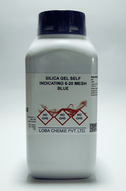 SILICA GEL CON INDICADOR DE HUMEDAD (AZUL)