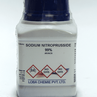 SODIO NITROPUSIATO 2-HIDRATO (PENTACIANONITROSILFERRATO DE SODIO) ACS