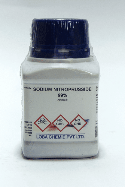 SODIO NITROPUSIATO 2-HIDRATO (PENTACIANONITROSILFERRATO DE SODIO) ACS
