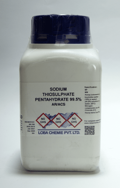 SODIO TIOSULFATO 5-HIDRATO ACS
