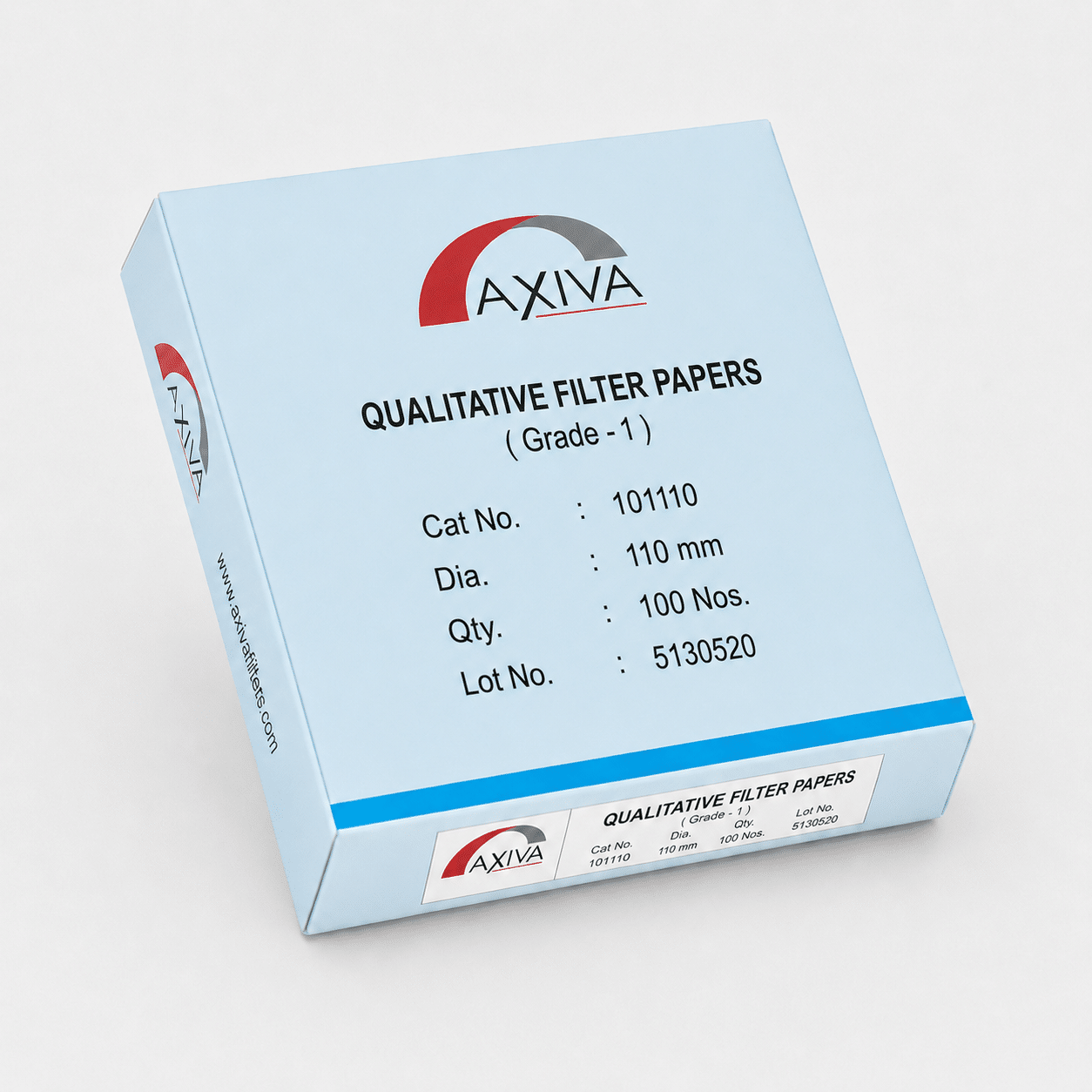 PAPEL FILTRO CUALITATIVO 110 mm