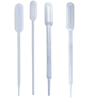 PIPETA PASTEUR EN PLÁSTICO. CAPACIDAD 1 mL.