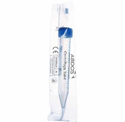 TUBOS PARA CENTRIFUGA ESTÉRIL CON TAPA, (Libres de Pirógenos, DNasas, RNasas) 15 mL.