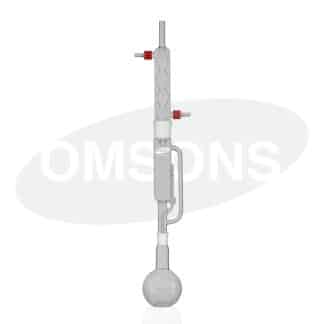 APARATO PARA EXTRACCIÓN SOXHLET EQUIPO COMPLETO QUE INCLUYE BALÓN - EXTRACTOR - CONDENSADOR