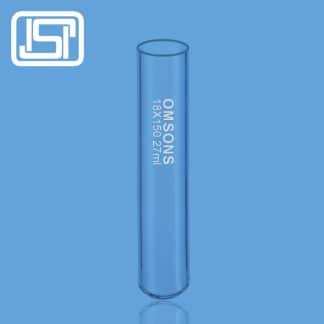 TUBO DE ENSAYO EN VIDRIO LISO